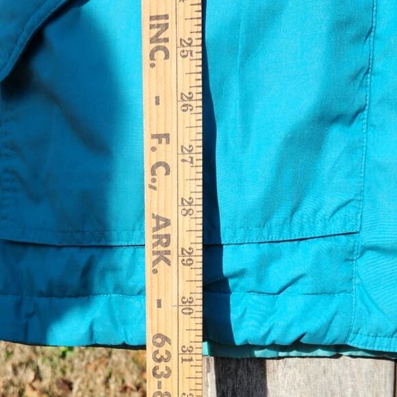 Vintage Teal Down Jacket • Explosion Brand • 80% Down Filled Winter Coat - Picture 11 of 14